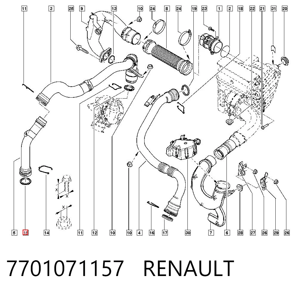 7701071157 Renault (RVI)