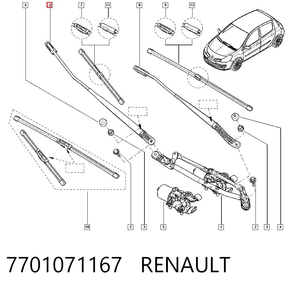 7701071167 Renault (RVI)