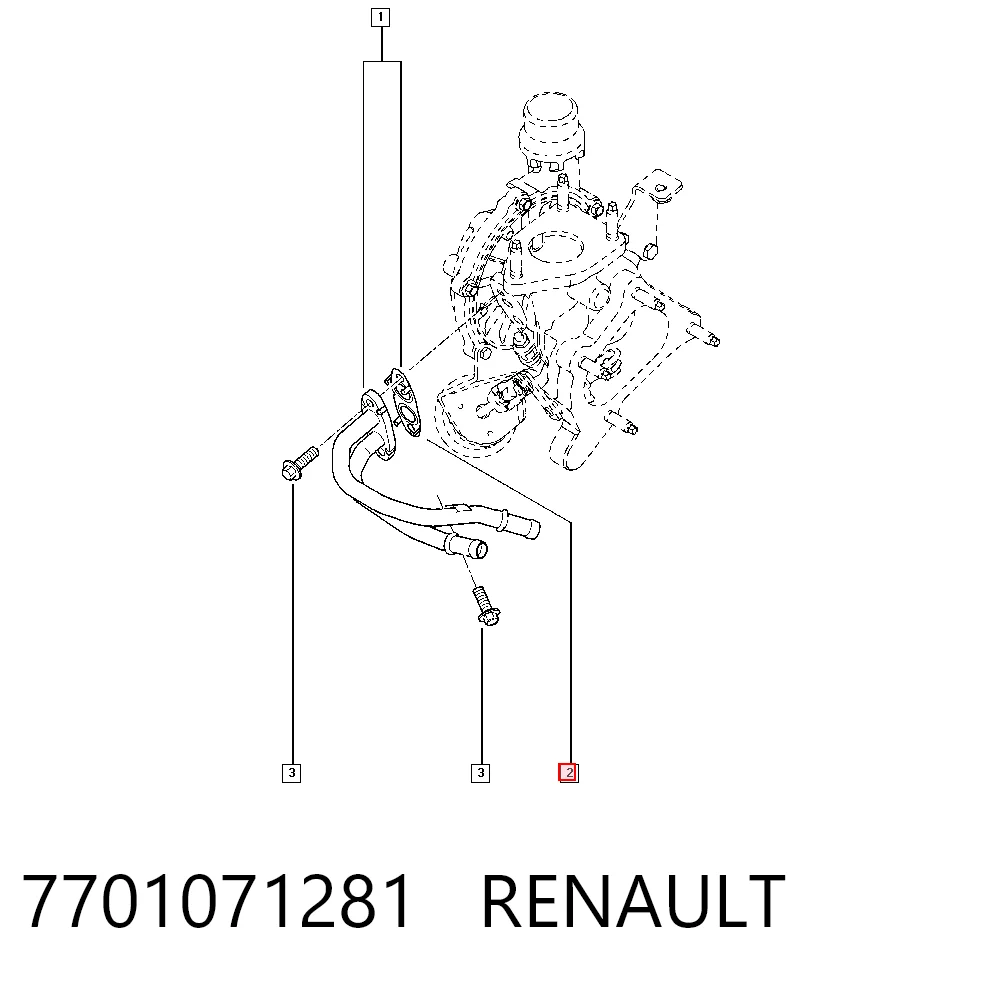 7701071281 Renault (RVI)