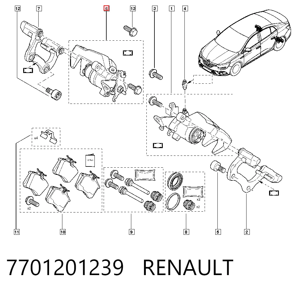 7701201239 Renault (RVI)