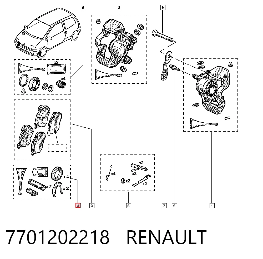 7701202218 Renault (RVI)