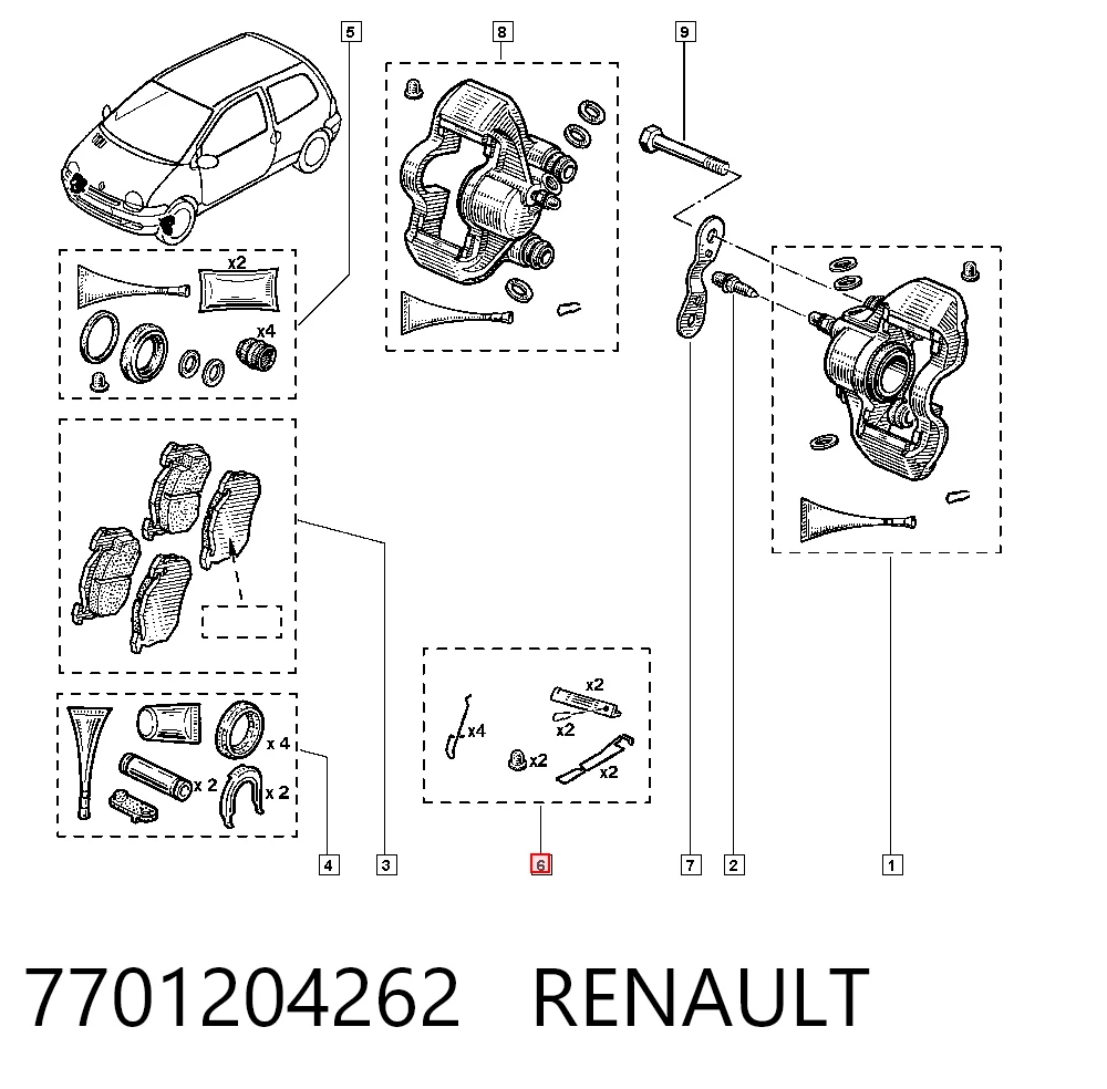 7701204262 Renault (RVI)