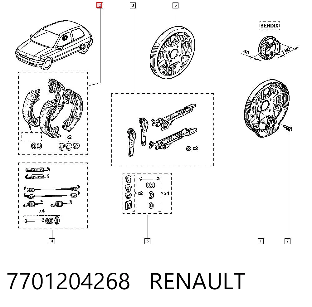 7701204268 Renault (RVI)