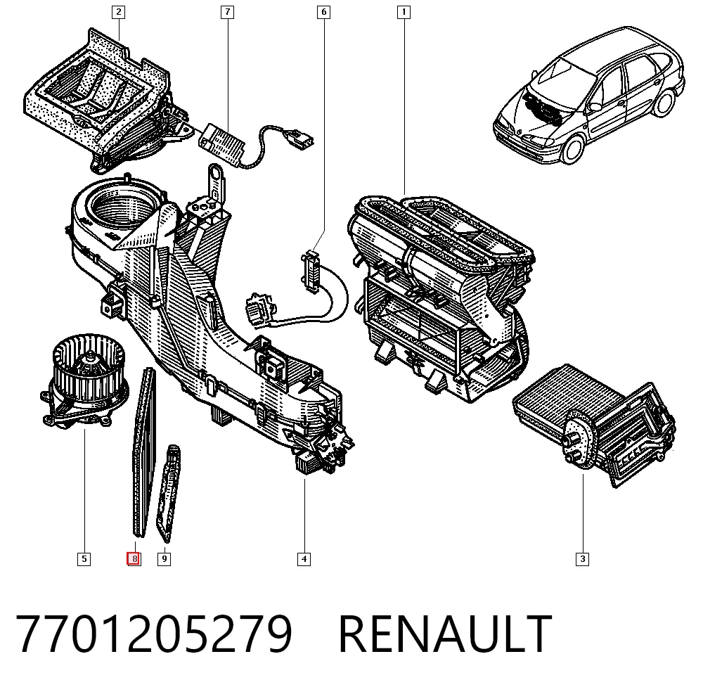 7701205279 Renault (RVI)