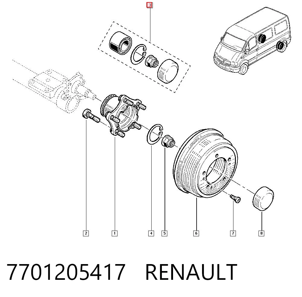 7701205417 Renault (RVI)
