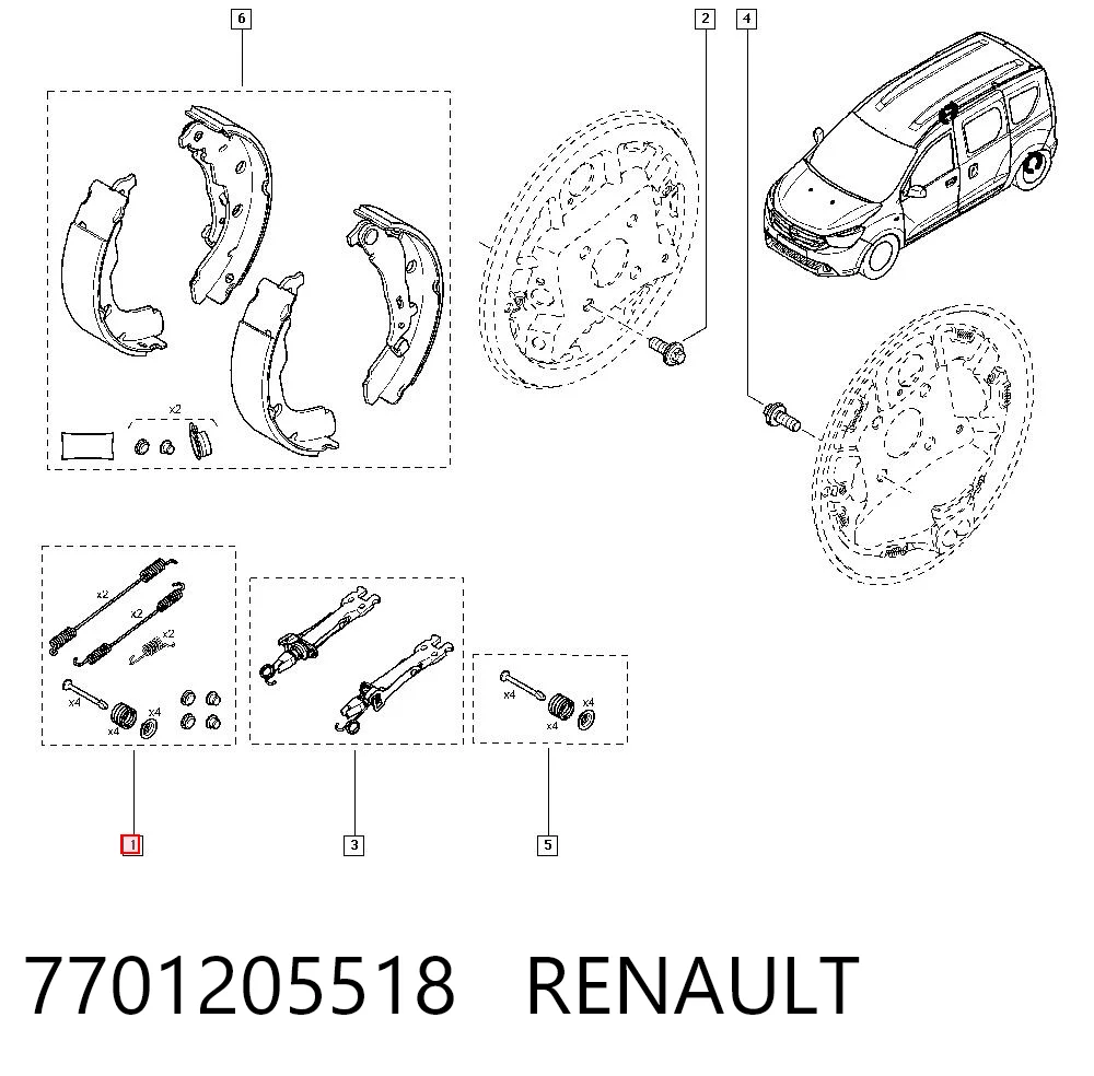 7701205518 Renault (RVI)