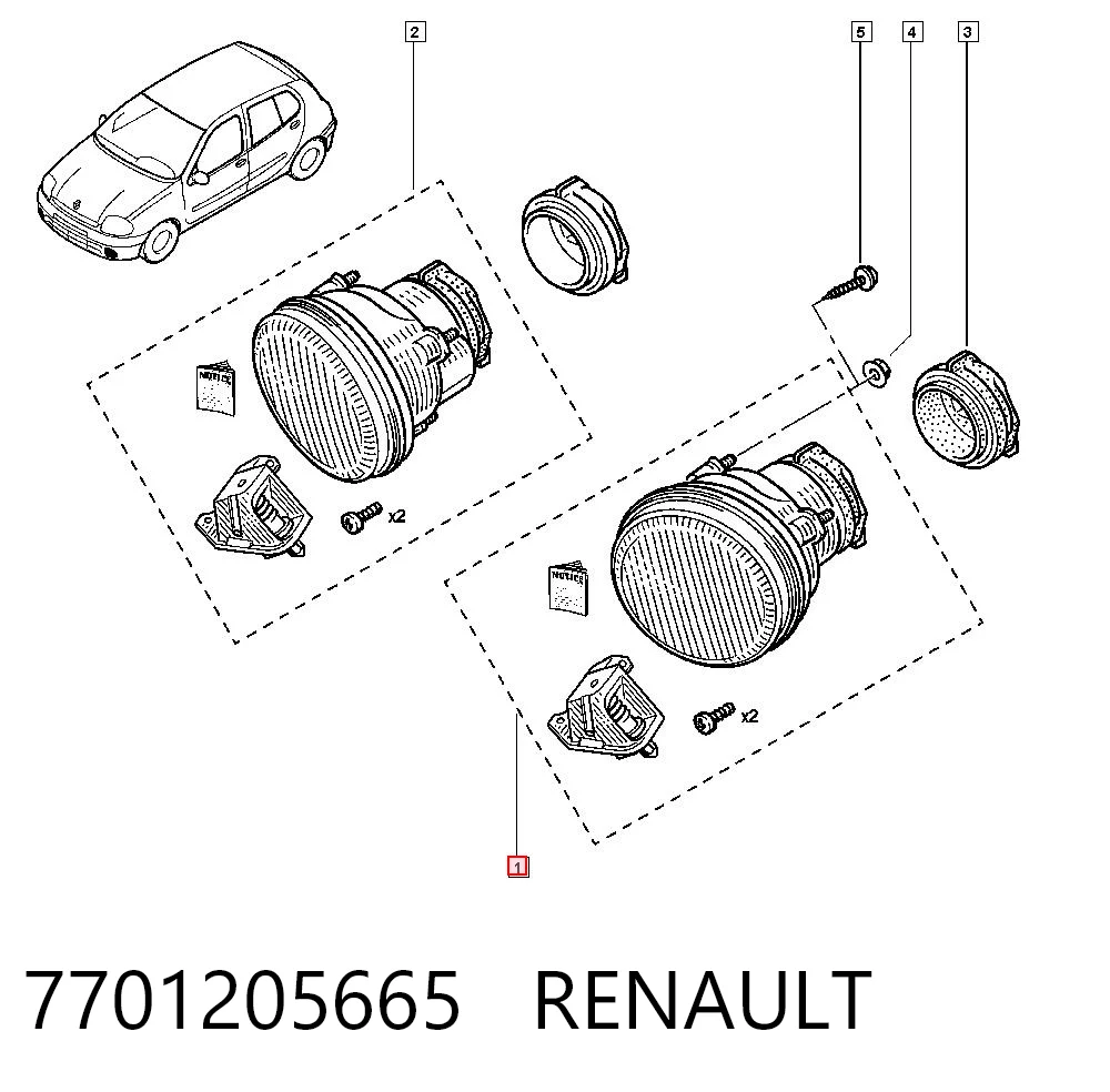 7701205665 Renault (RVI)
