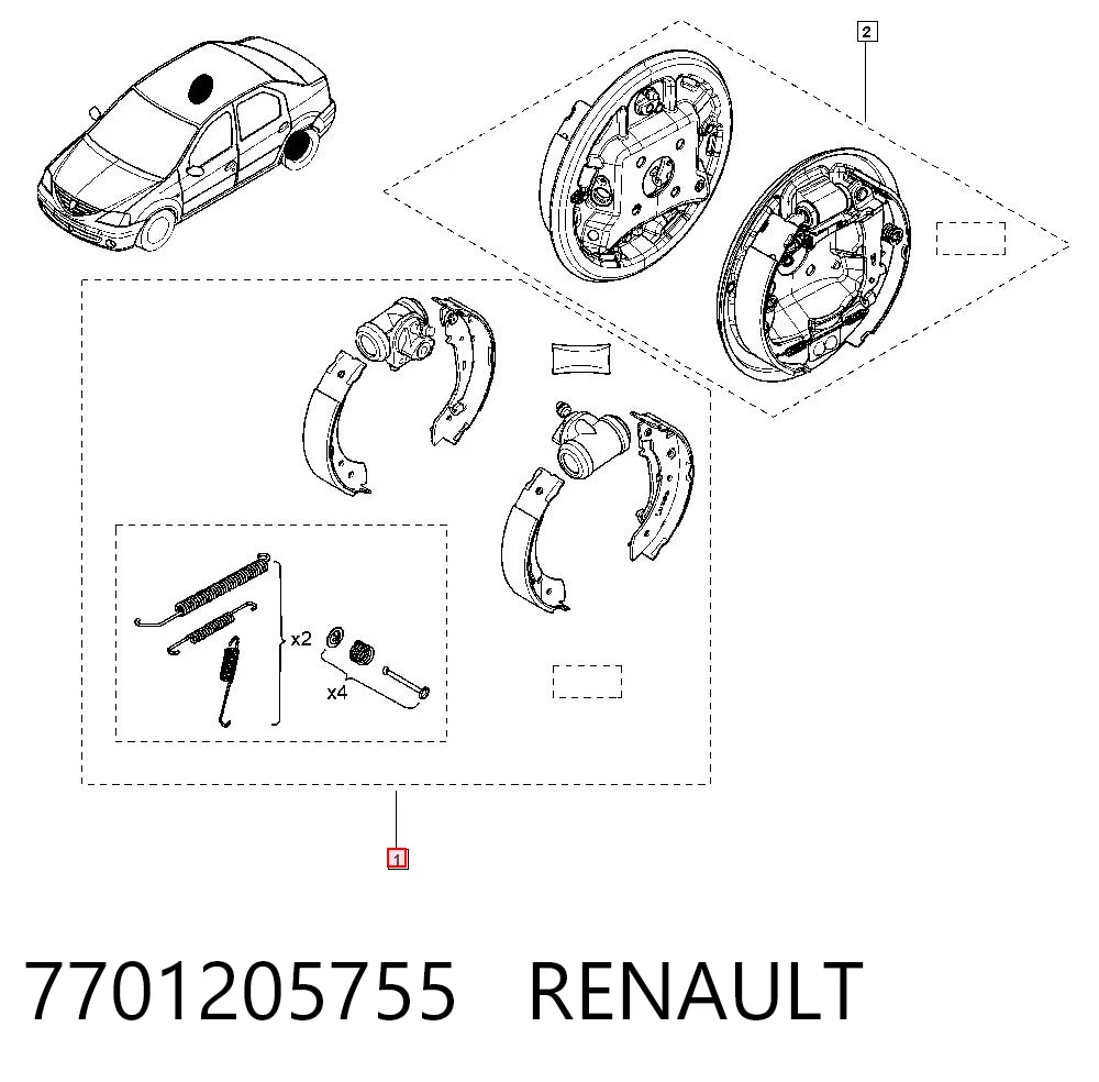 7701205755 Renault (RVI)