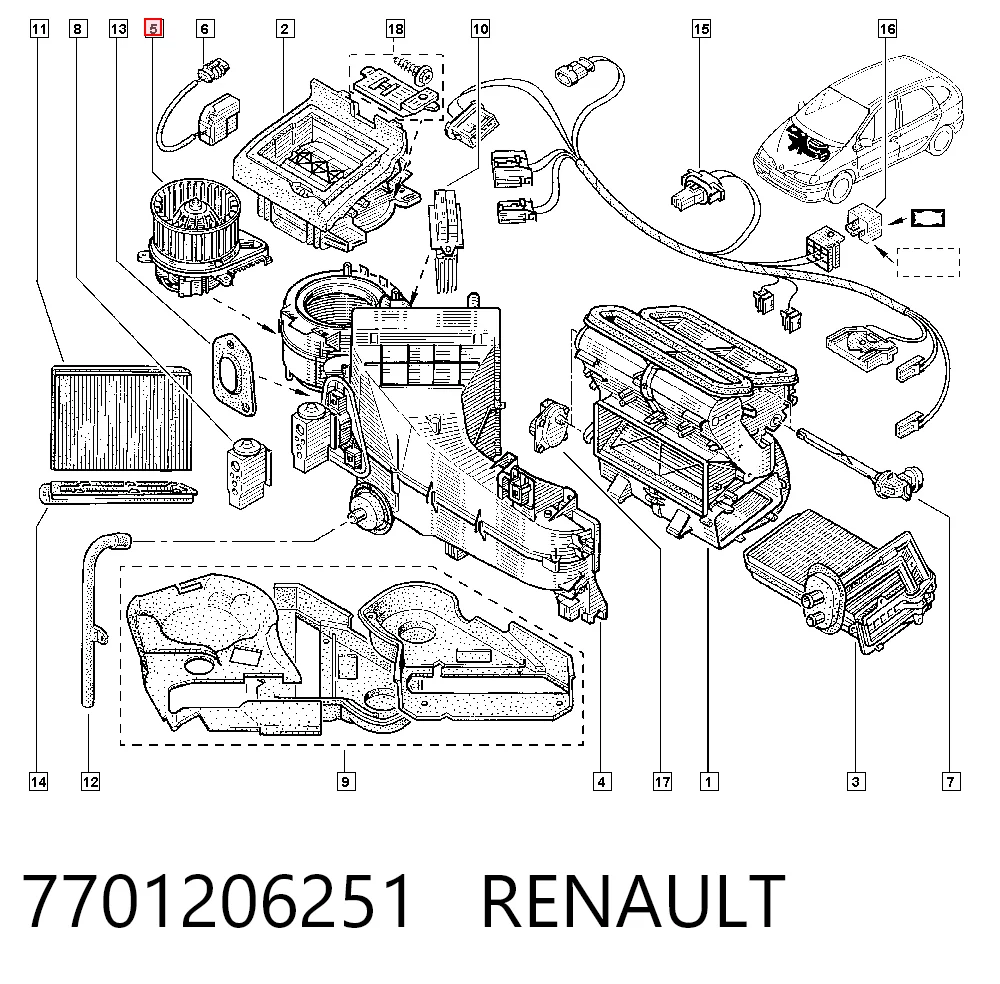7701206251 Renault (RVI)