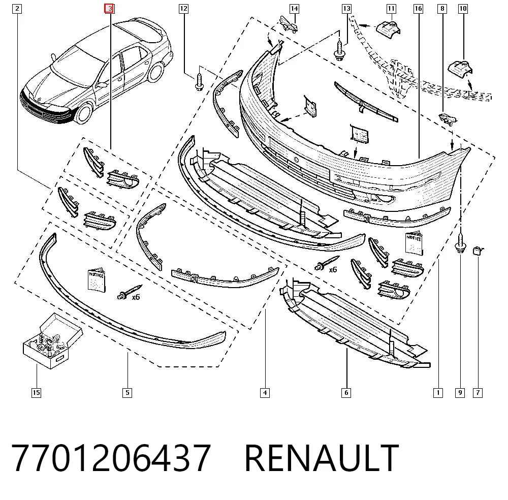 7701206437 Renault (RVI)