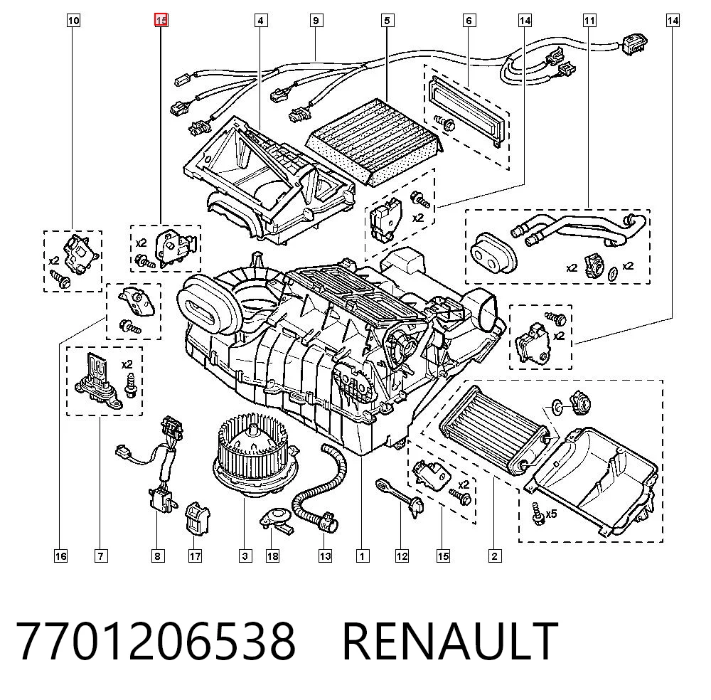 7701206538 Renault (RVI)