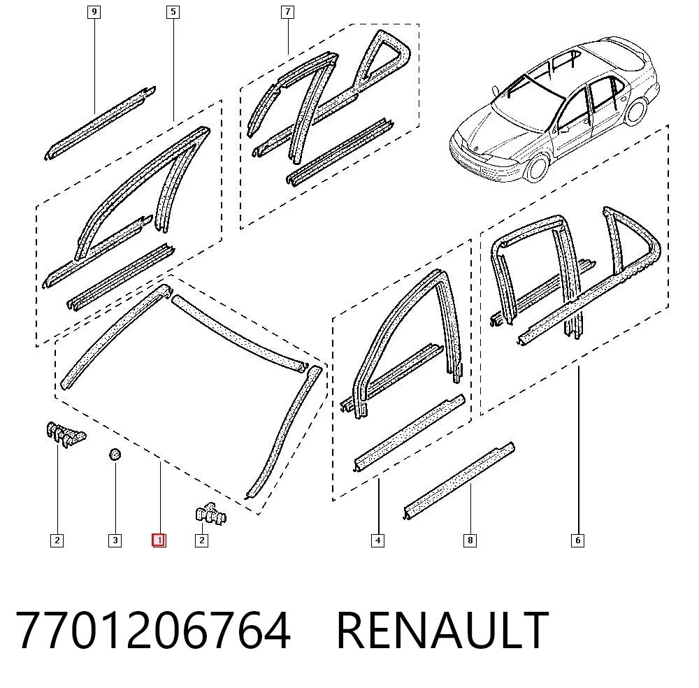 7701206764 Renault (RVI)