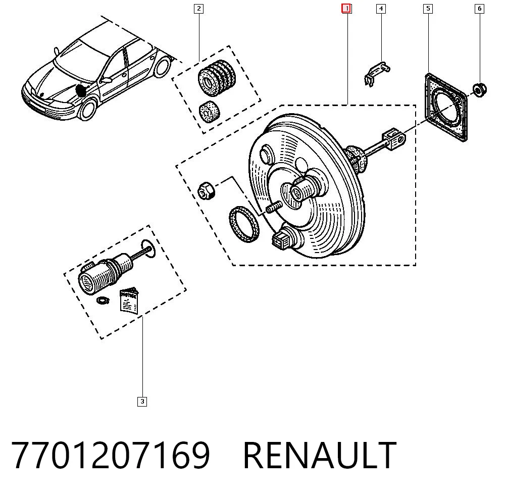 7701207169 Renault (RVI)