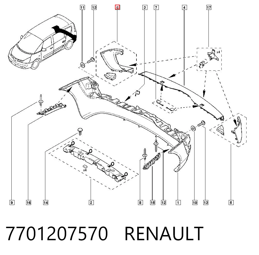 7701207570 Renault (RVI)