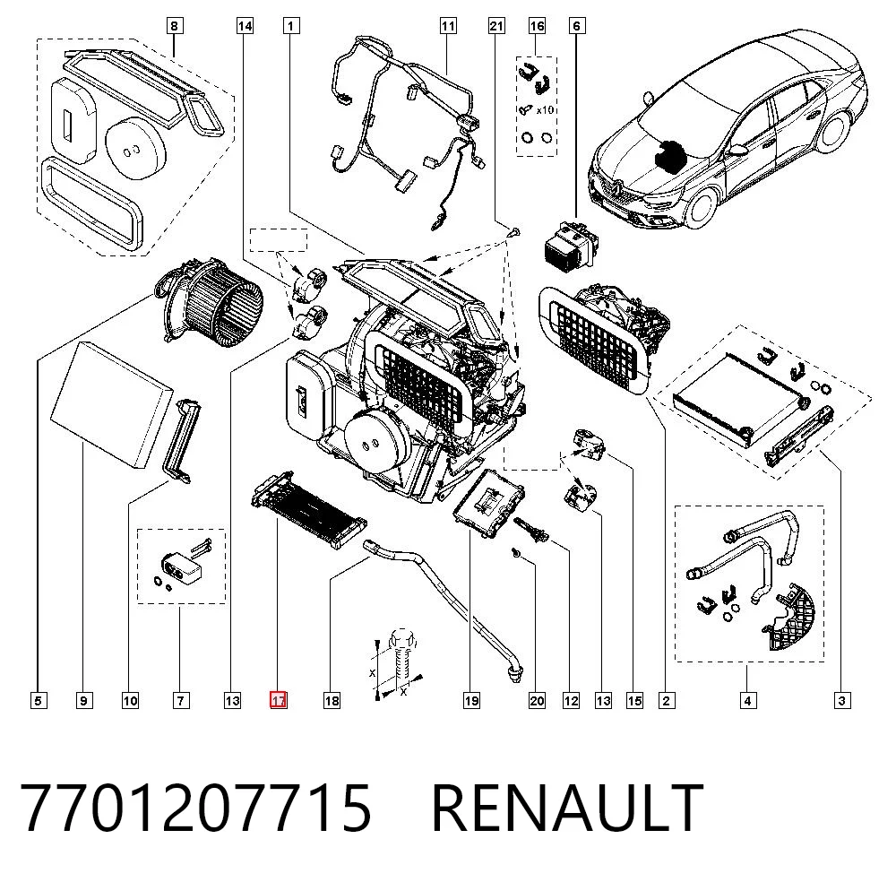 7701207715 Renault (RVI)