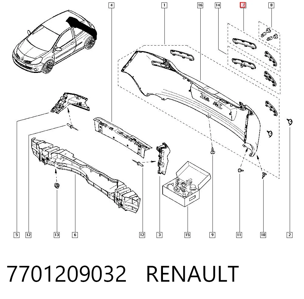 7701209032 Renault (RVI)