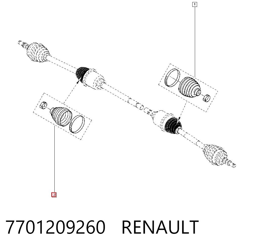 7701209260 Renault (RVI)