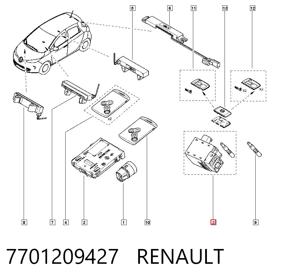 7701209427 Renault (RVI)
