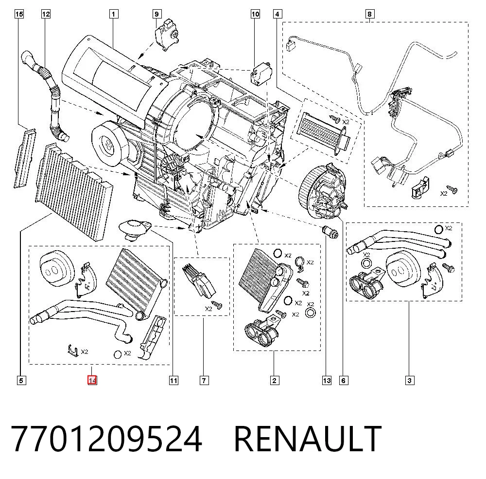 7701209524 Renault (RVI)