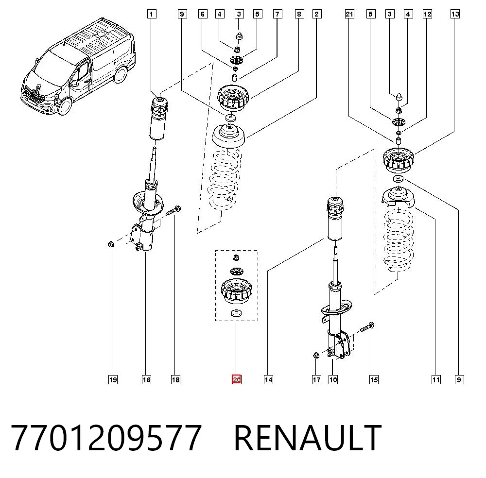 7701209577 Renault (RVI)