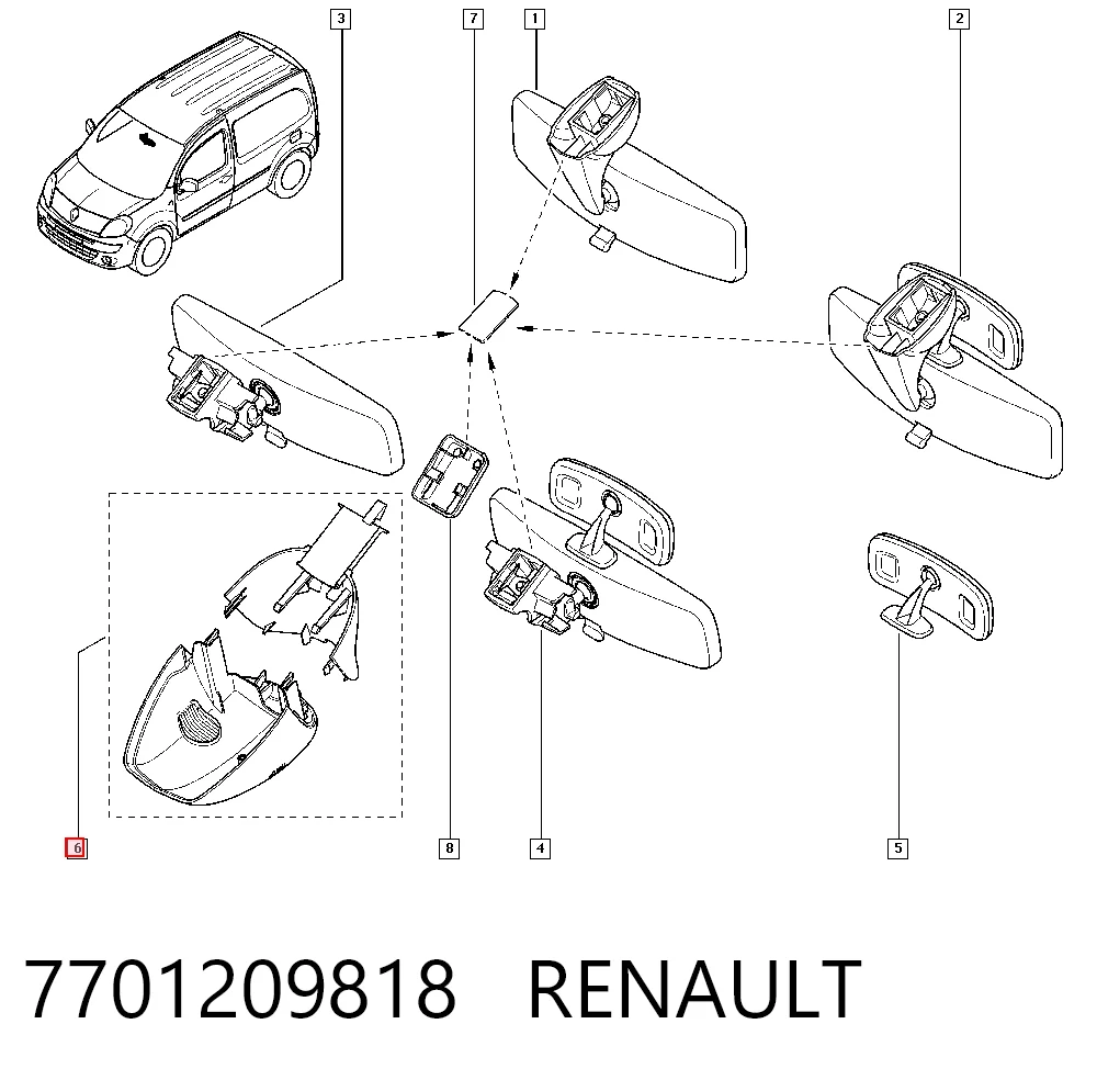 7701209818 Renault (RVI)