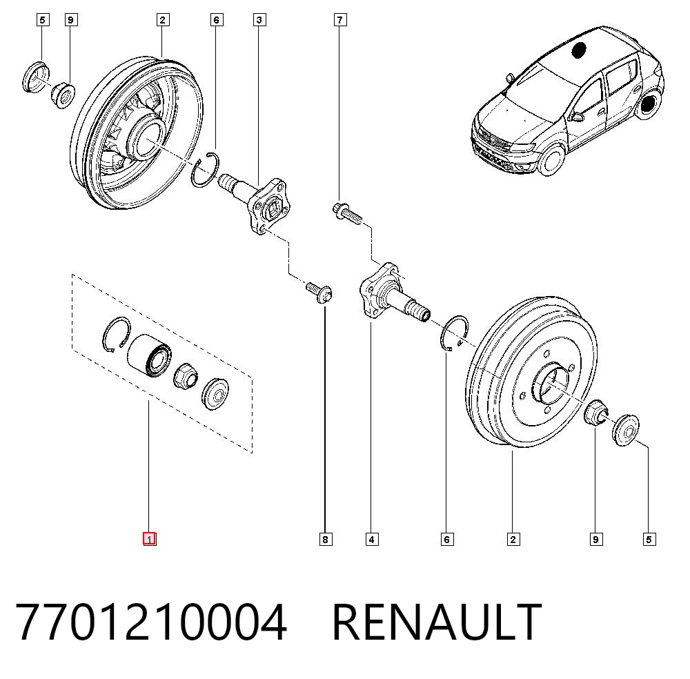 7701210004 Renault (RVI)