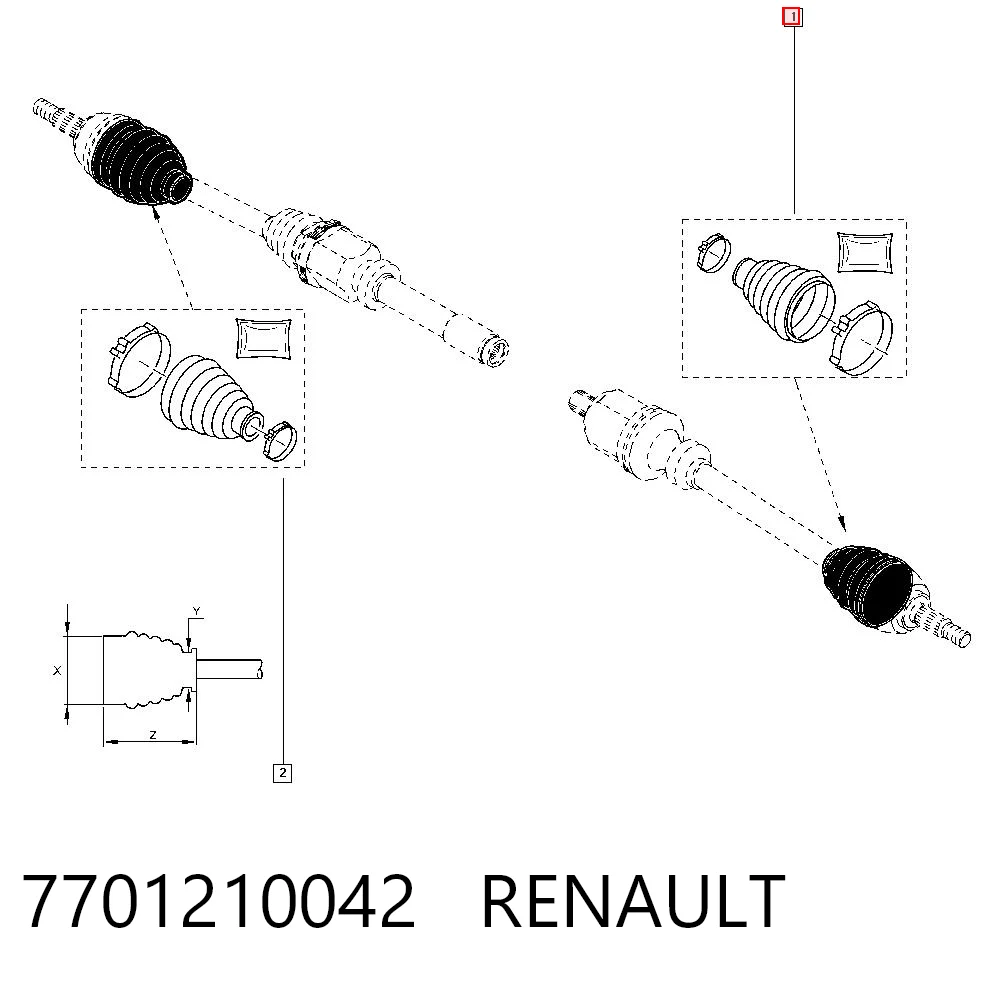 7701210042 Renault (RVI)