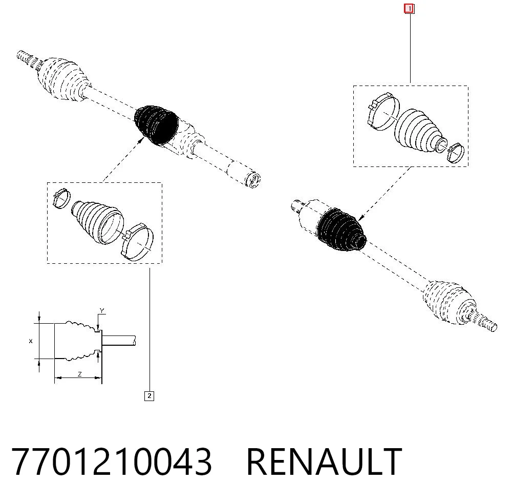  para Renault Megane II (EM0, EM1)