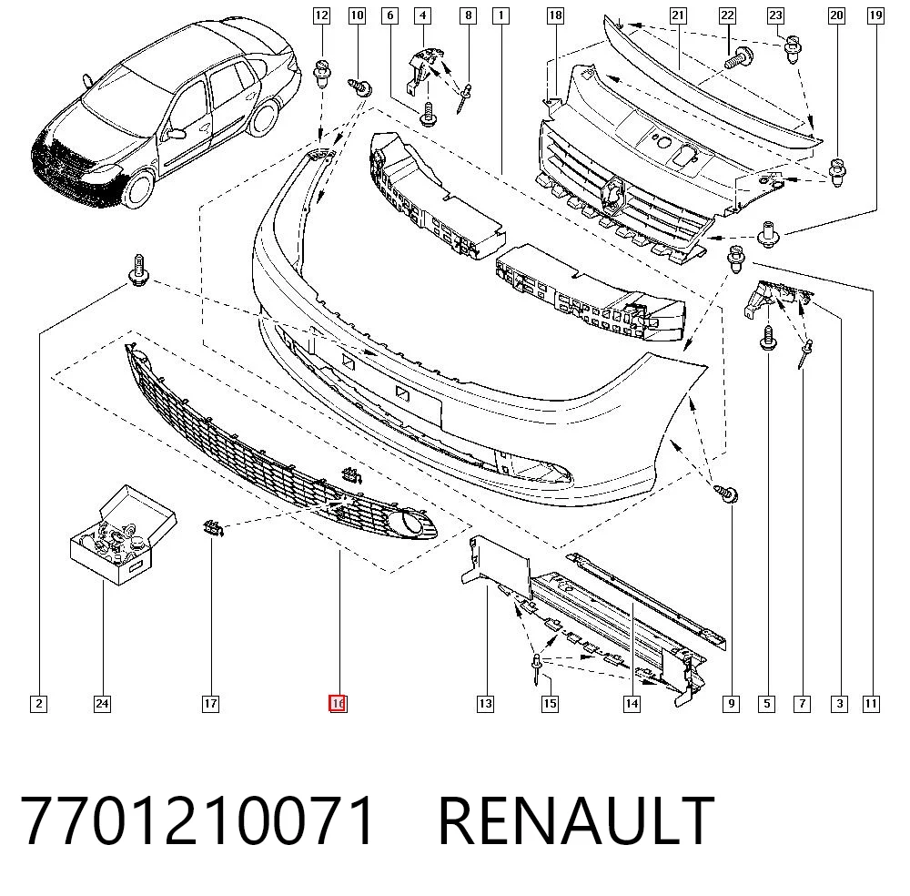 7701210071 Renault (RVI)