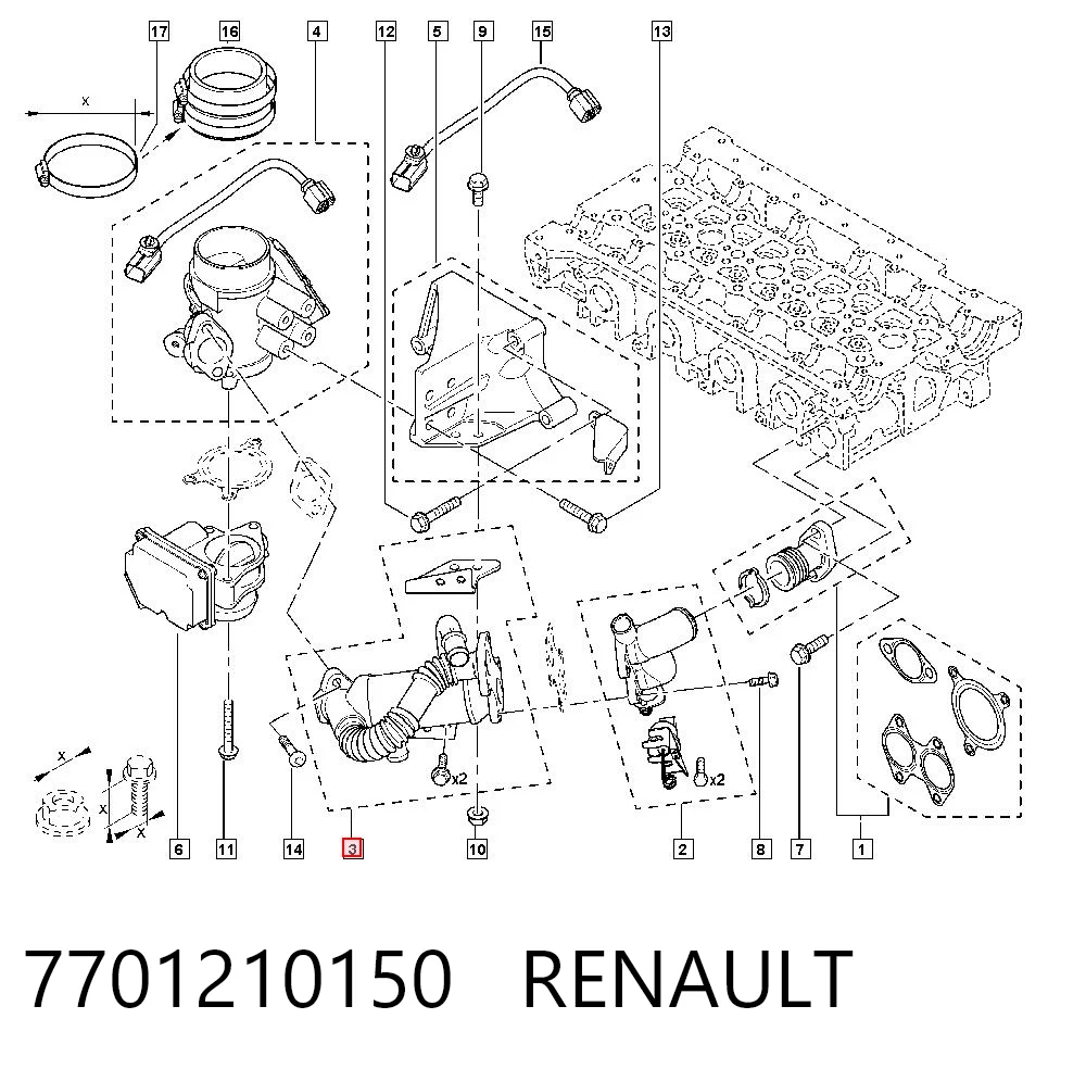 7701210150 Renault (RVI)