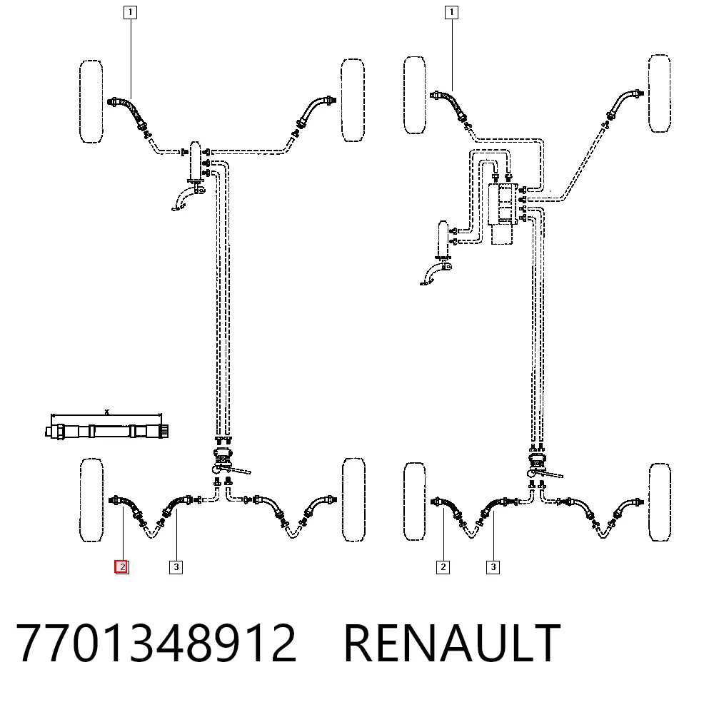 7701348912 Renault (RVI)