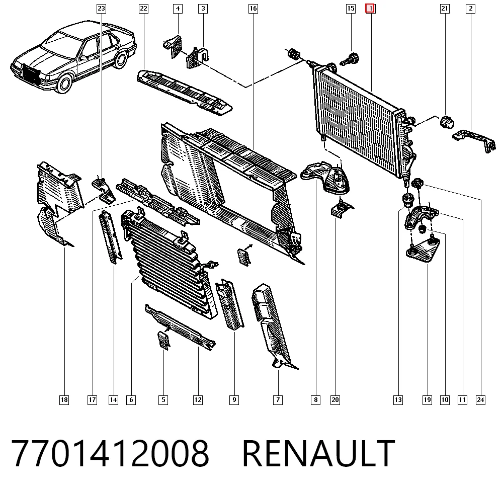 7701412008 Renault (RVI)