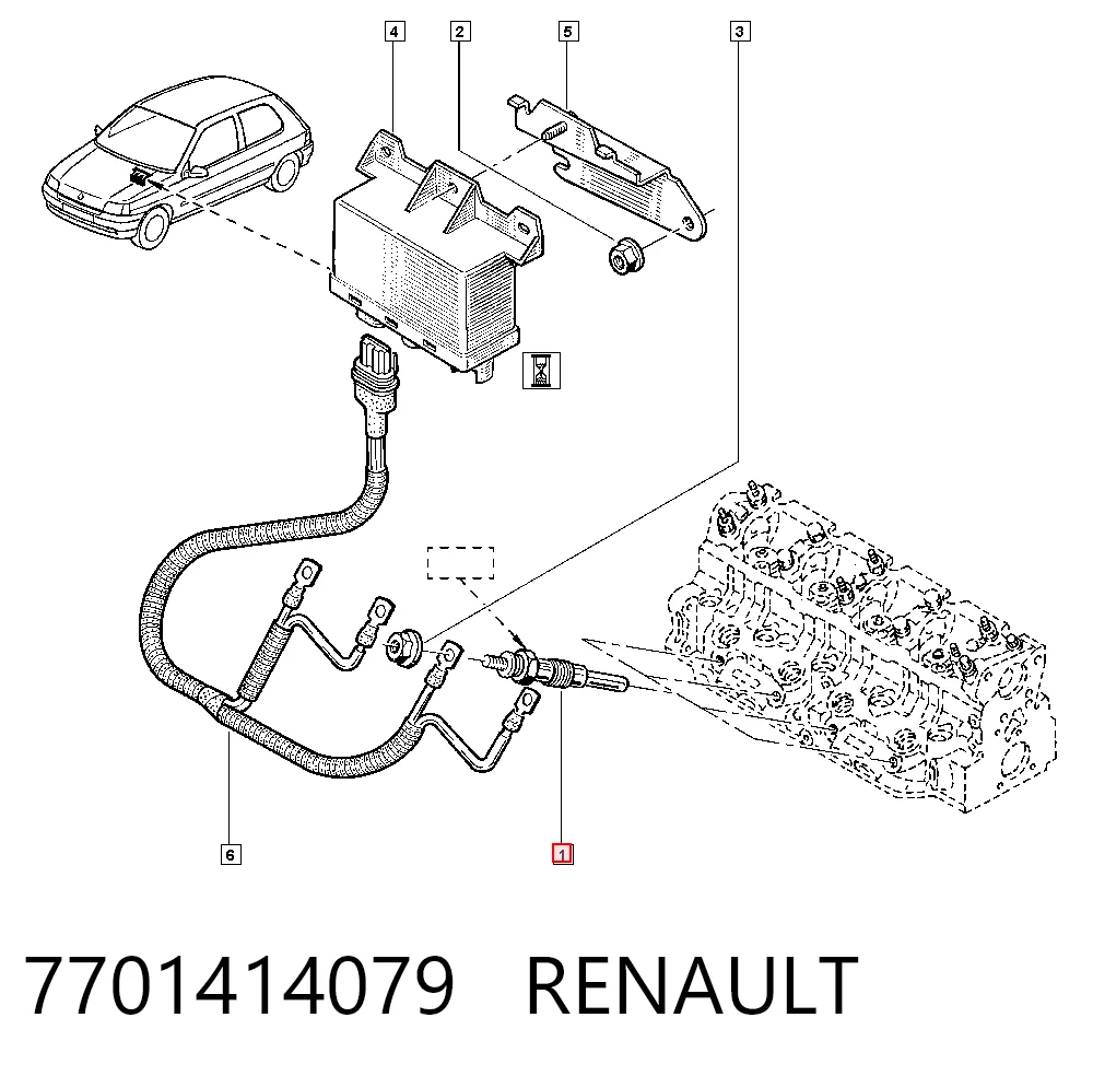 7701414079 Renault (RVI)