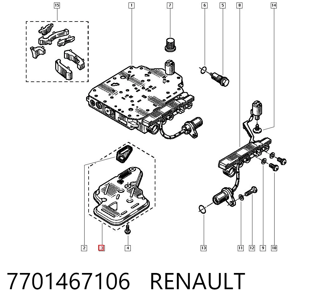 7701467106 Renault (RVI)