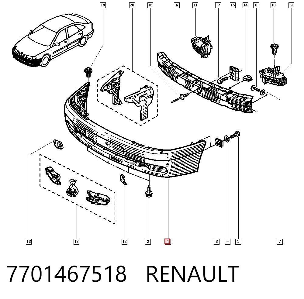  Renault Laguna I (1995-2002)