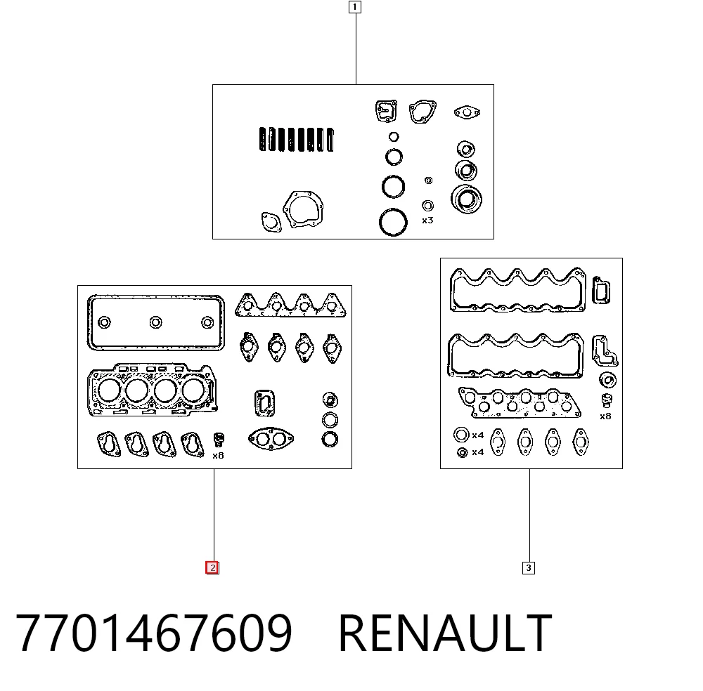 7701467609 Renault (RVI)