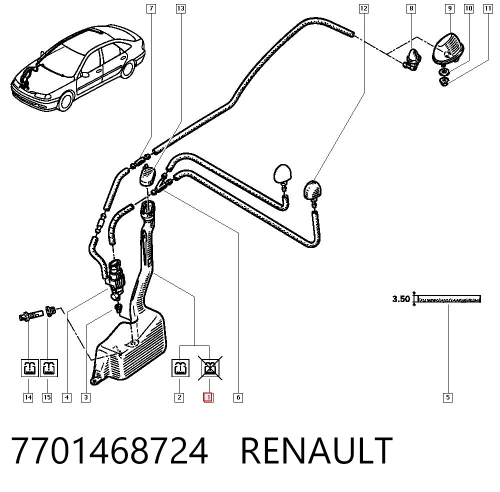 7701468724 Renault (RVI)