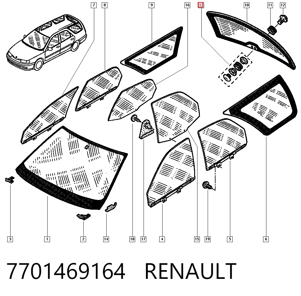 7701469164 Renault (RVI)