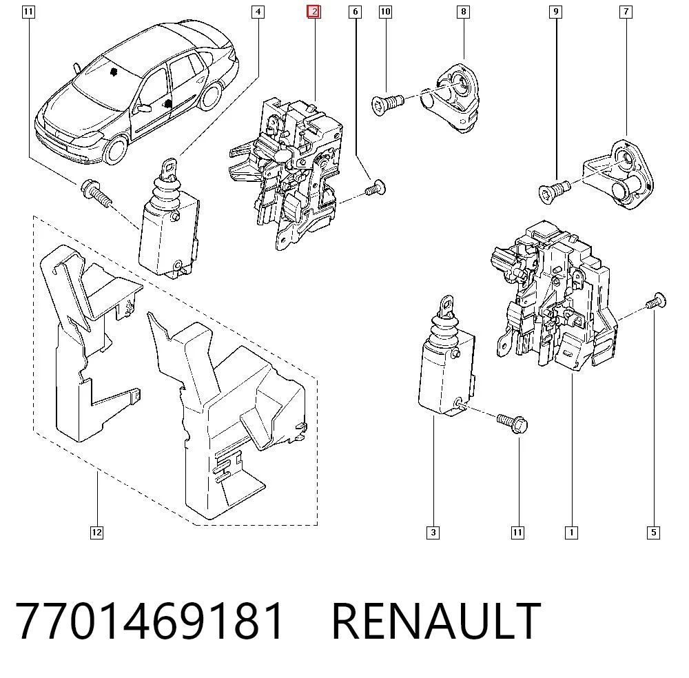 7701469181 Renault (RVI)