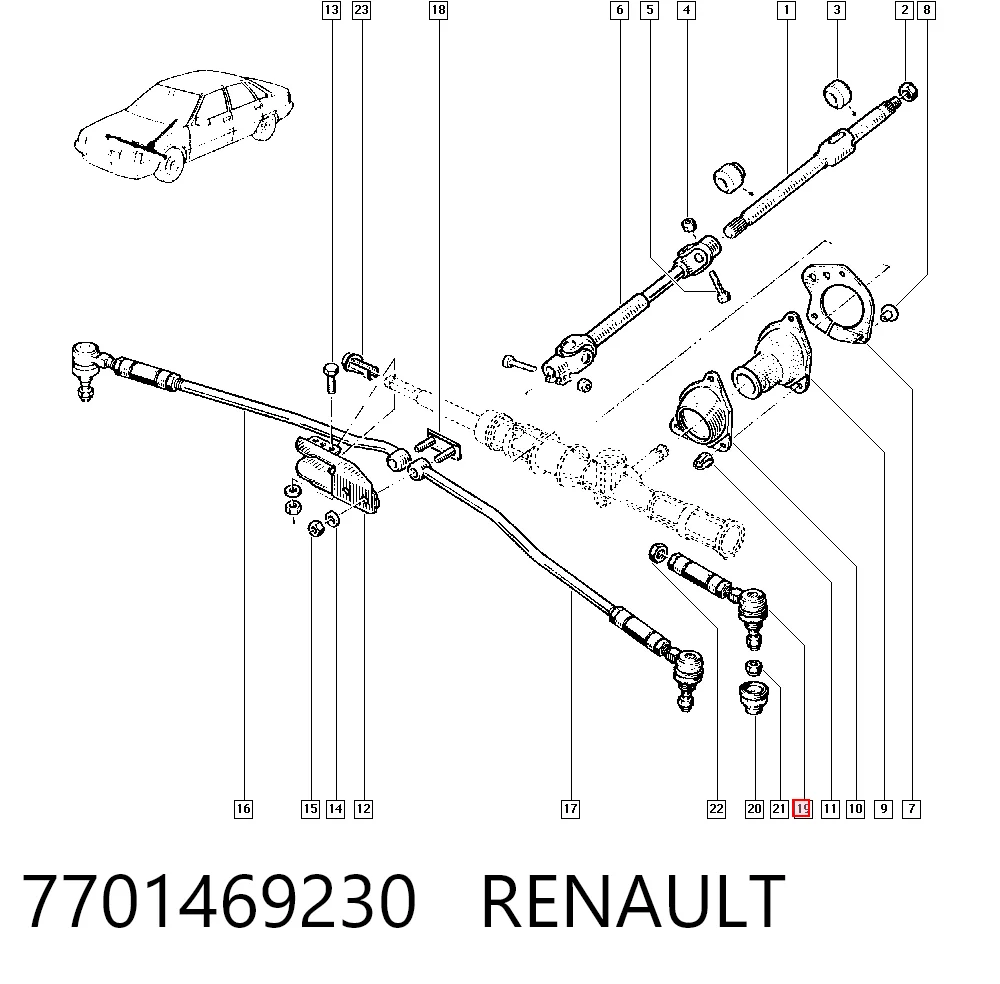 7701469230 Renault (RVI)