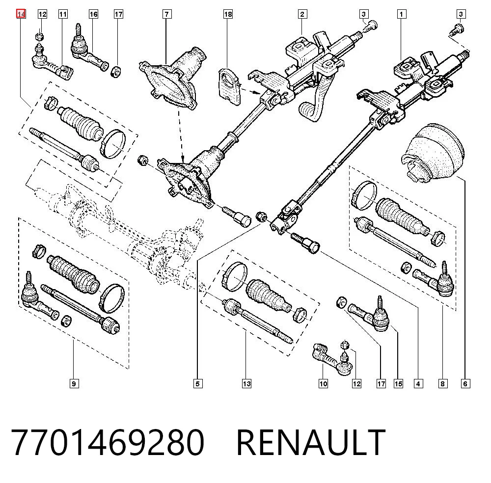7701469280 Renault (RVI)