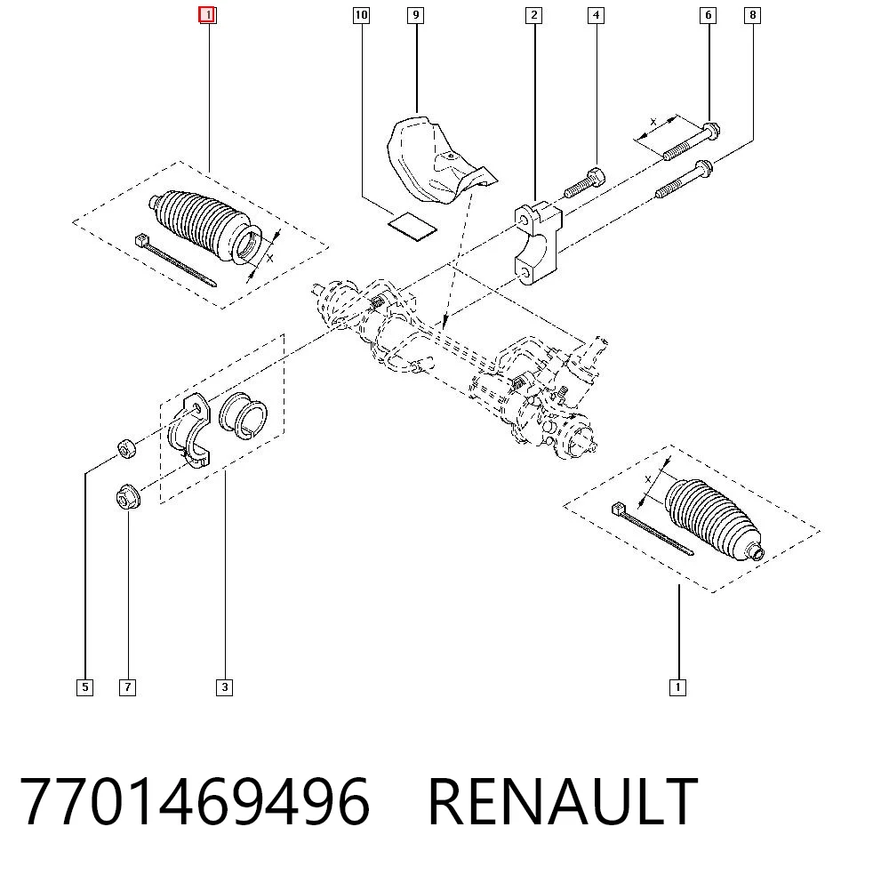  Kangoo  сaixa (1998-2008) original desde 7,54 €