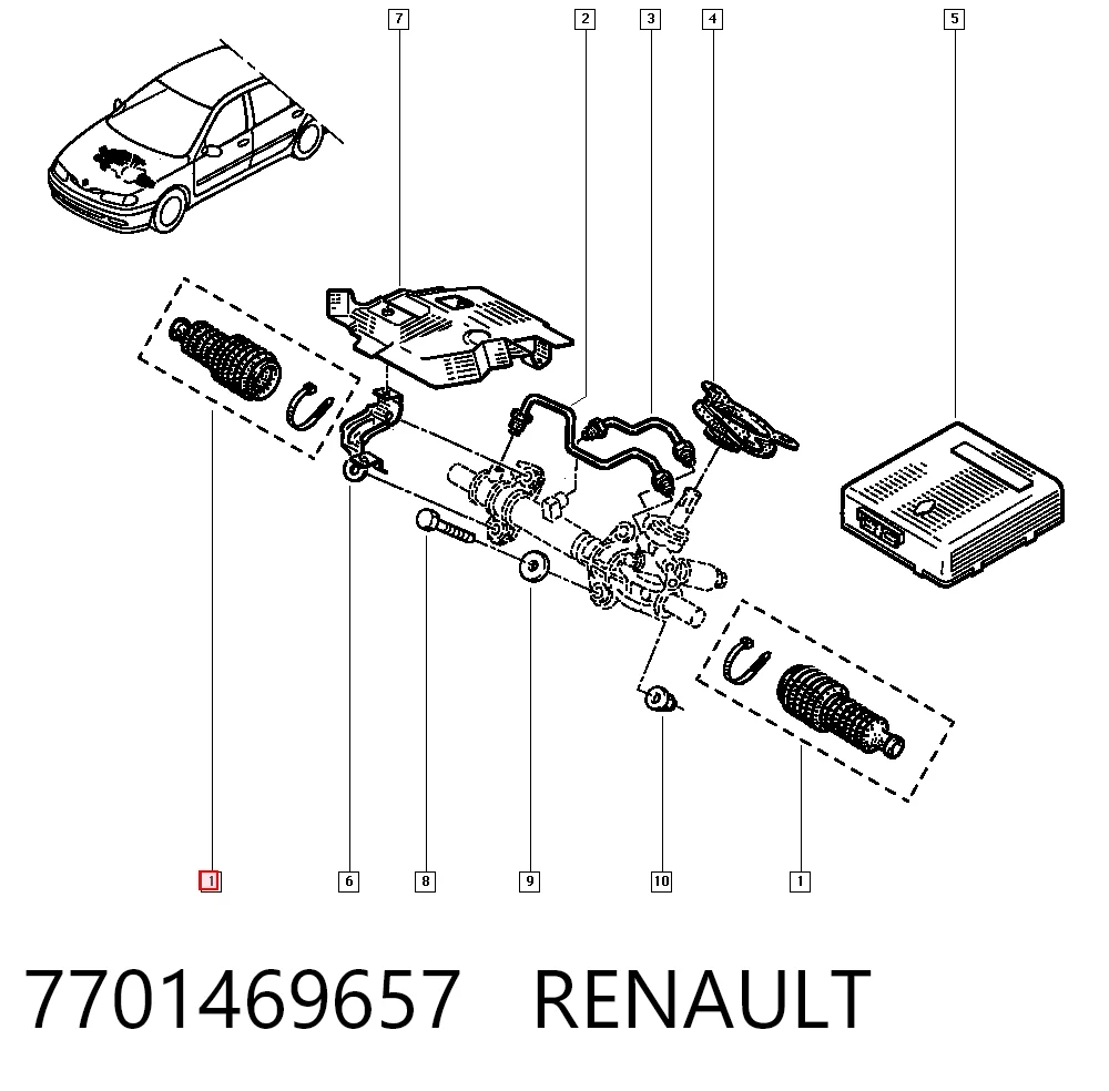  Laguna I hatchback (1993-2002) original desde 8,46 €