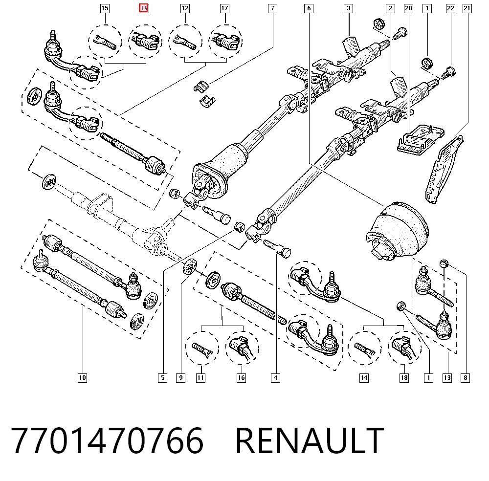 7701470766 Renault (RVI)