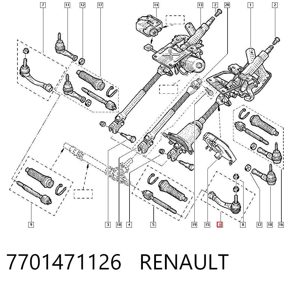 7701471126 Renault (RVI)