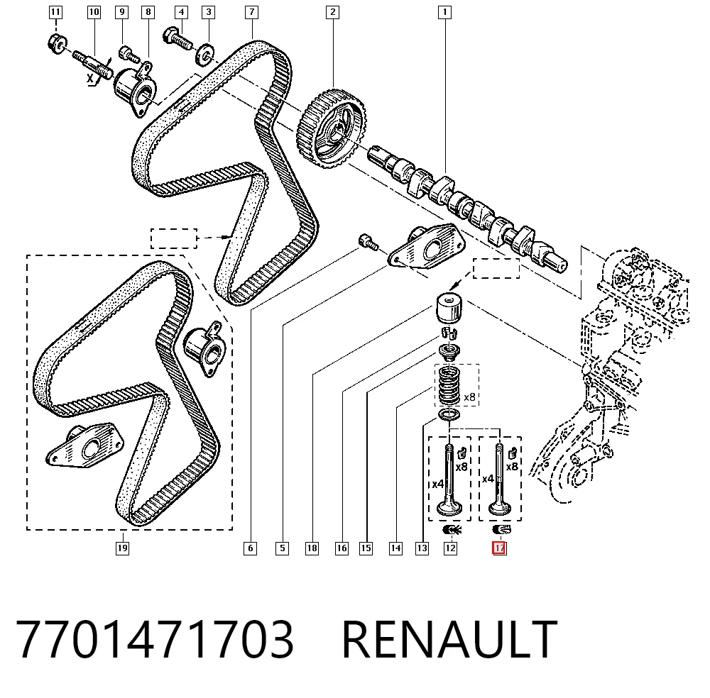 7701471703 Renault (RVI)