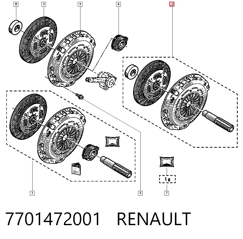 7701472001 Renault (RVI)
