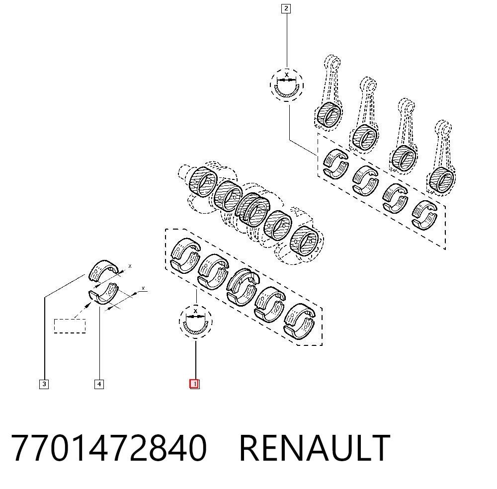 7701472840 Renault (RVI)