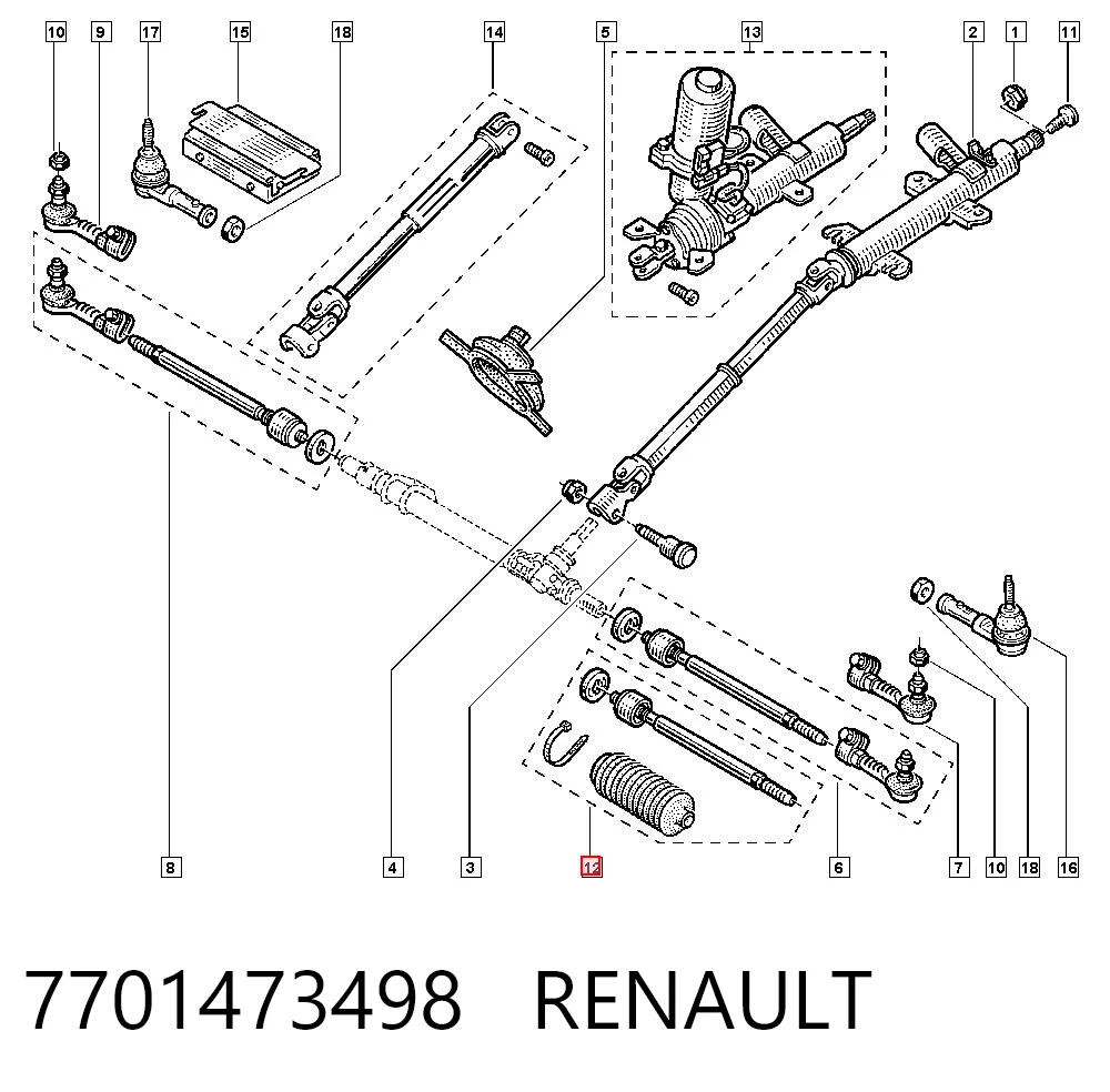 7701473498 Renault (RVI)