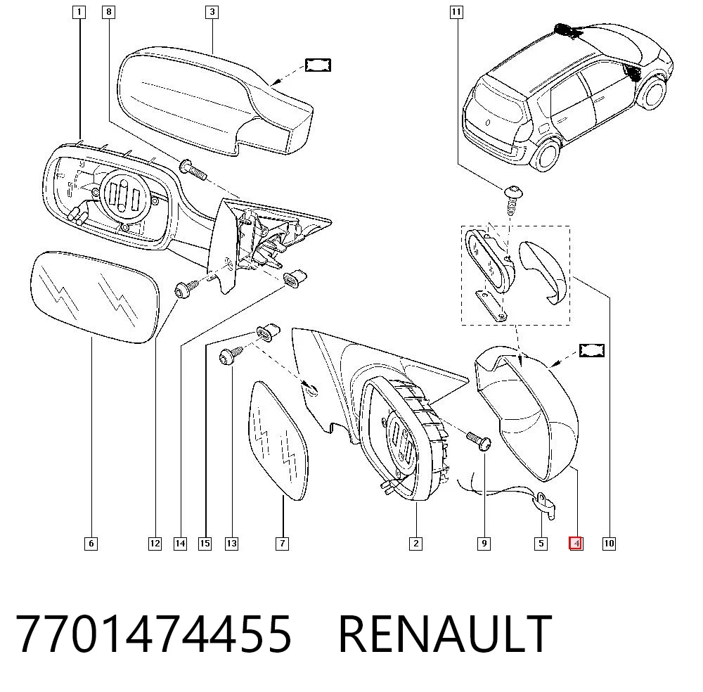 7701474455 Renault (RVI)